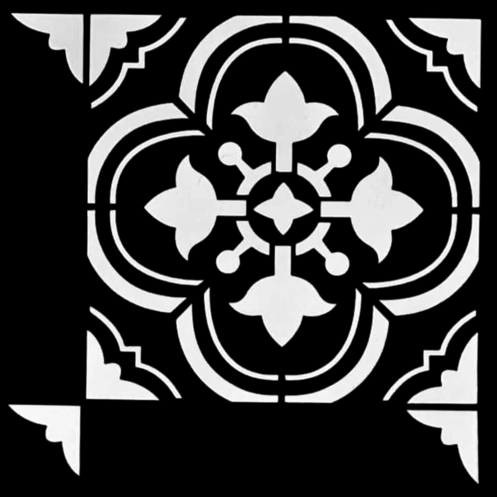 Berber Moroccan Style Stencil