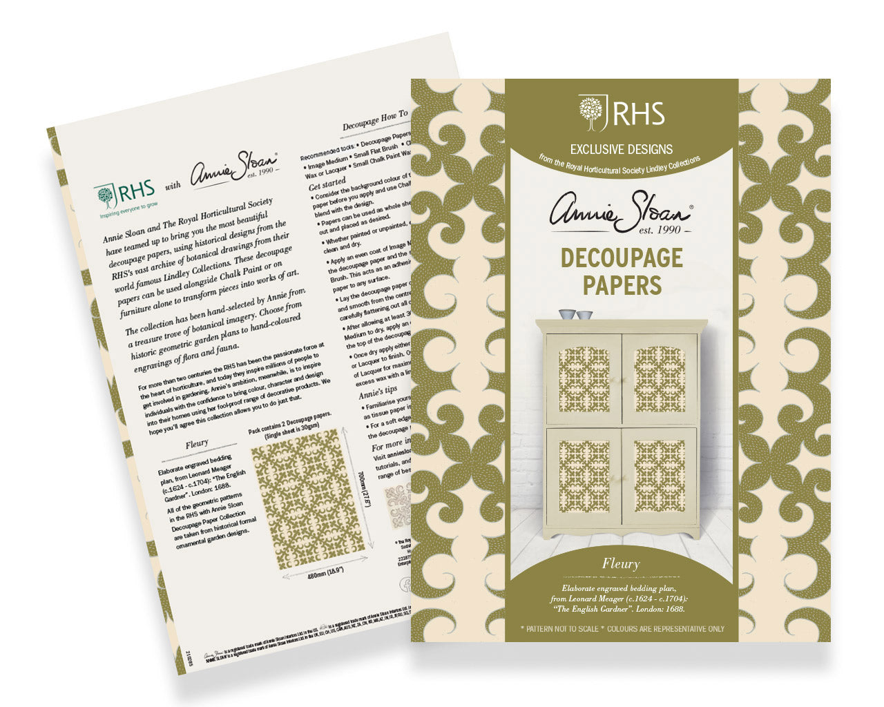 Fleury - Annie Sloan RHS Decoupage Paper