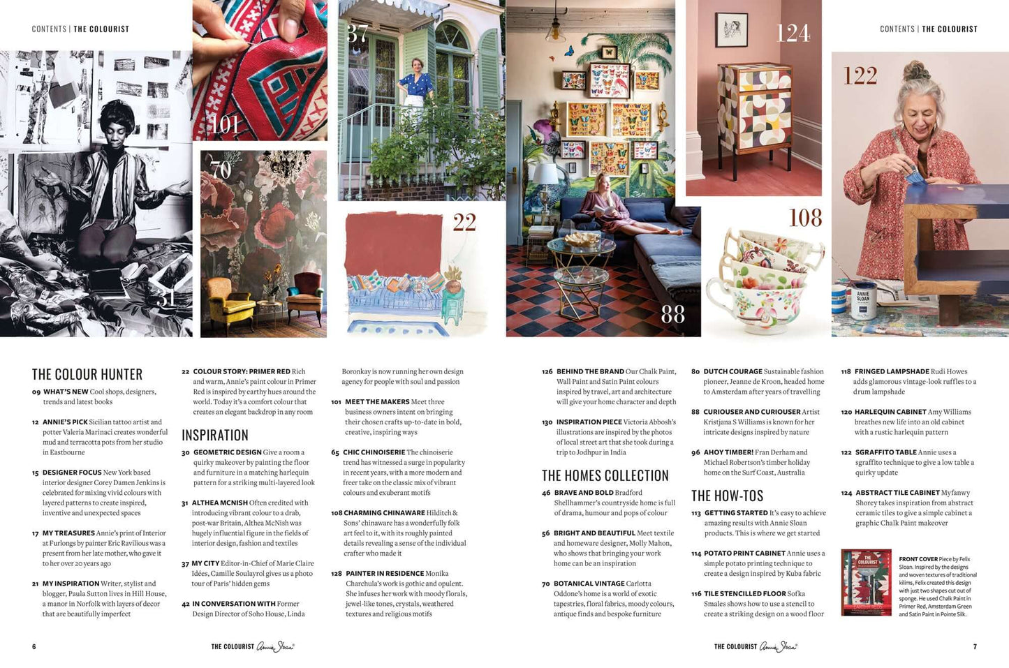 Annie Sloan - The Colourist Issue 9