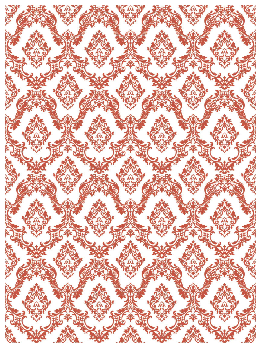 LATTICE ROSE 12x16 IOD DECOR PAINT INLAY PAD™ MON PETIT PALAIS DESIGNS