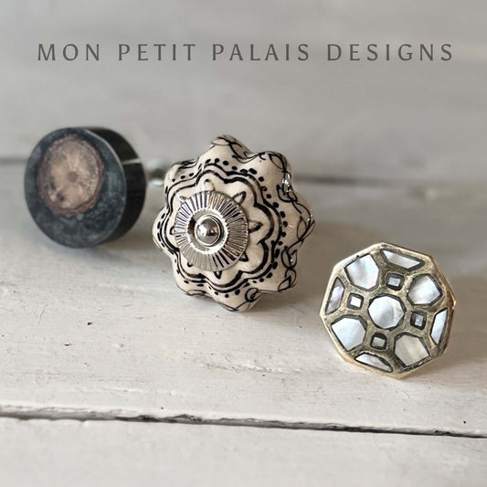 Midnight Oak Resin Knob