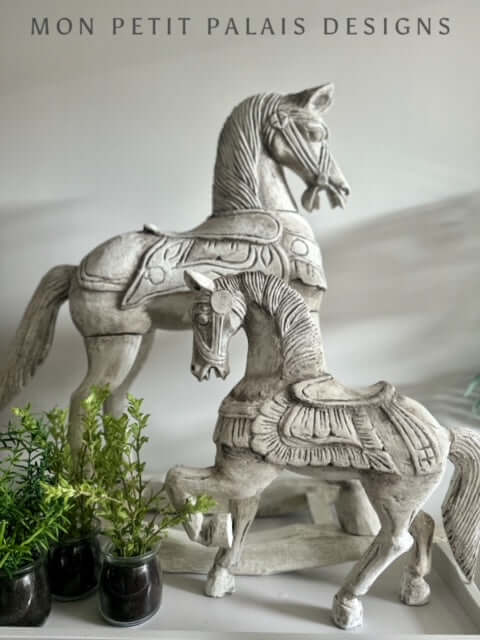Vintage Hand Painted Rocking Horse