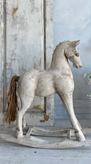 Emilia Vintage Style Rocking Horse