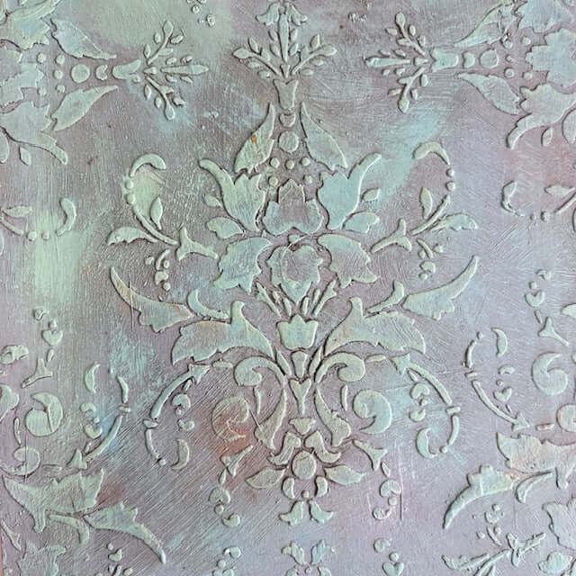 Stencil using Annie Sloan Chalk Paint