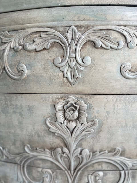 Jardin French Style Bombe Commode Drawers