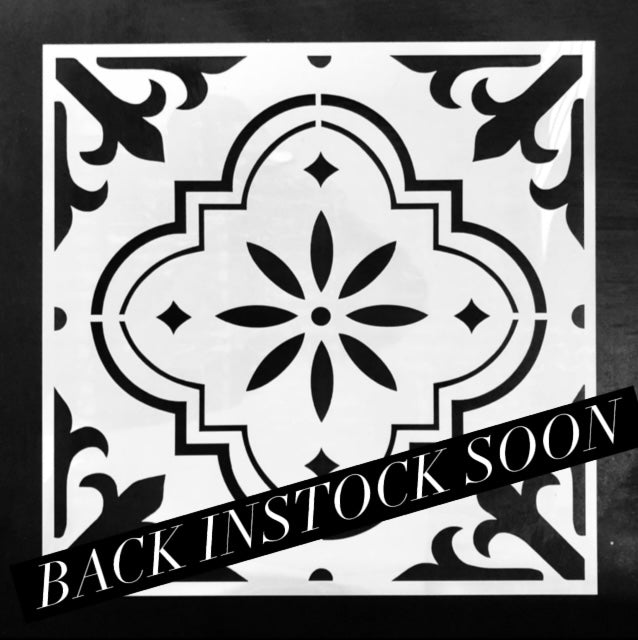 Casablanca Moroccan Style Stencil