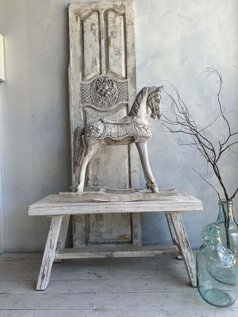 Brocante Style Rocking Horse