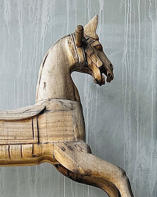 Old World Opulence Rocking Horse