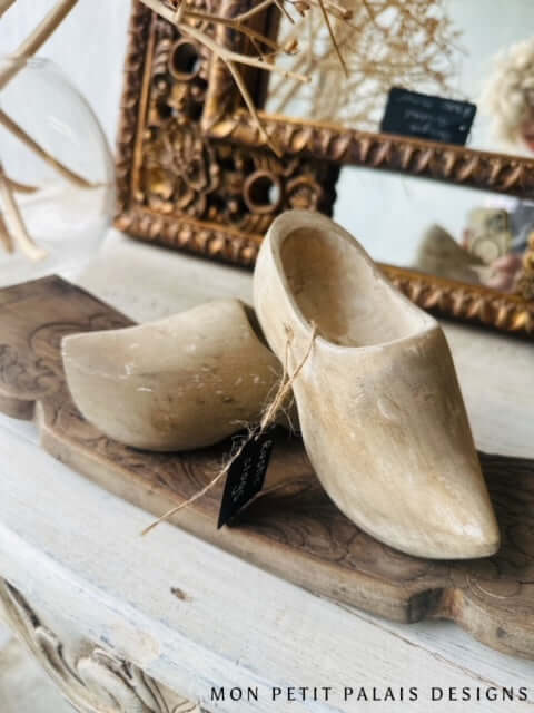 Vintage Wooden Clogs
