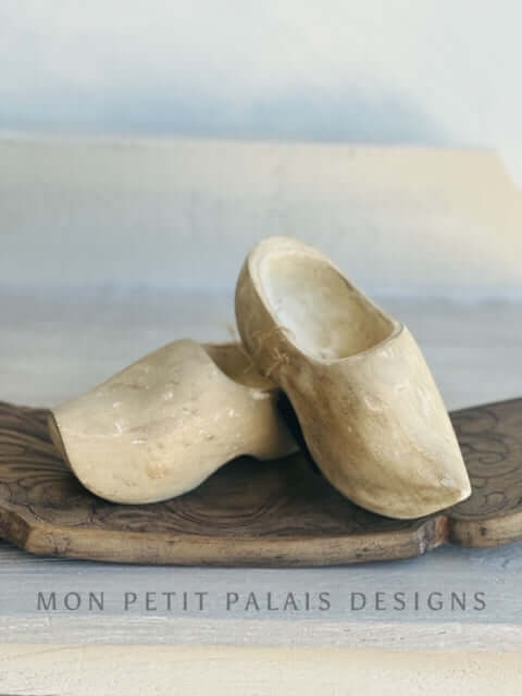Vintage Wooden Clogs