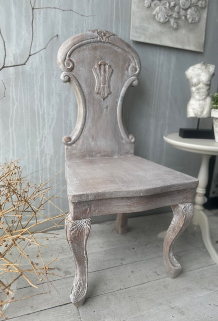 Carved Statement Chair