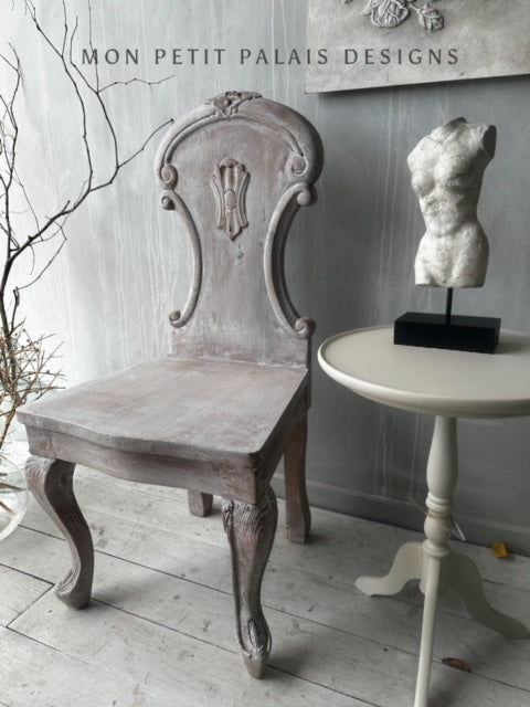 Carved Statement Chair