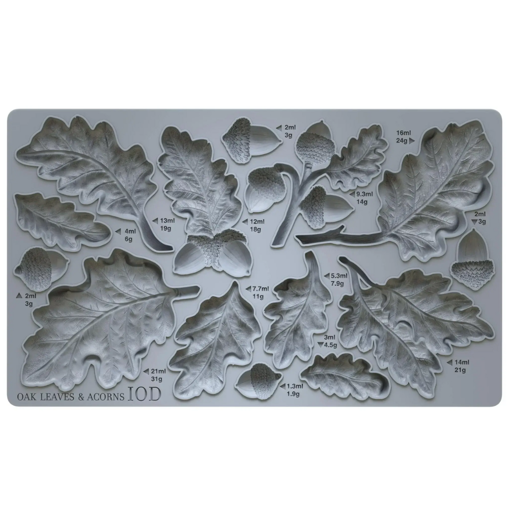 IOD Oak Leaves & Acorns Decor Mould™ 6 x 10