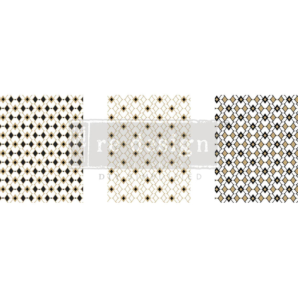 Moroccan Diamonds - Redesign Decor Transfers®