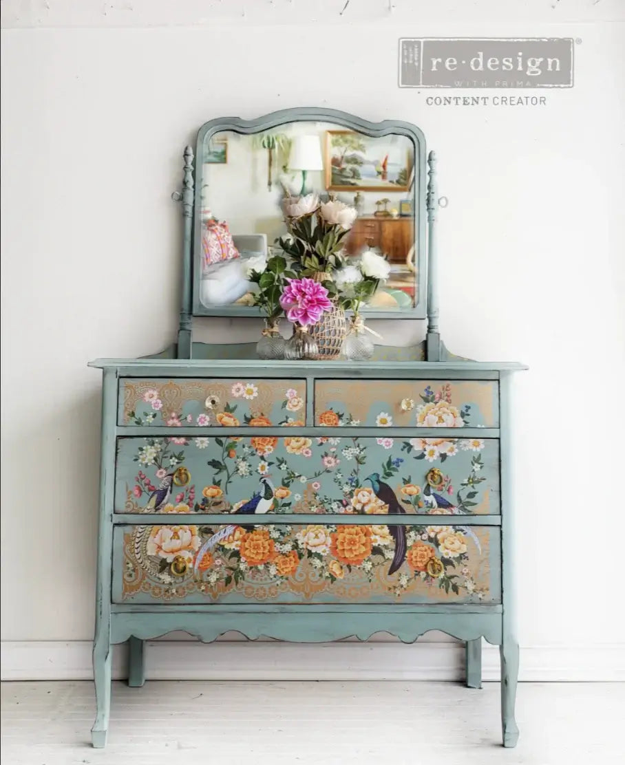 Cece Pheasants & Peonies - Redesign Decor Transfers®