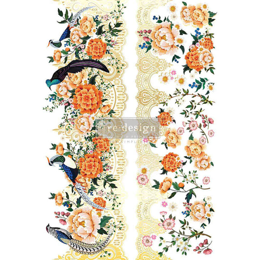 Cece Pheasants & Peonies - Redesign Decor Transfers®