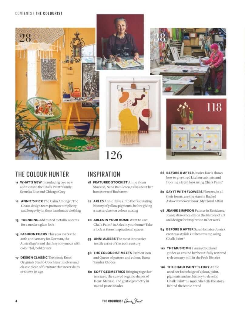 Annie Sloan - The Colourist Issue 2