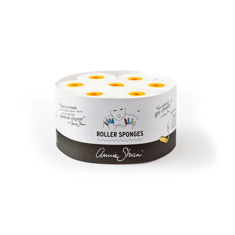 Annie Sloan roller sponge refill pack with multiple small sponge heads for a smooth even Chalk Paint application