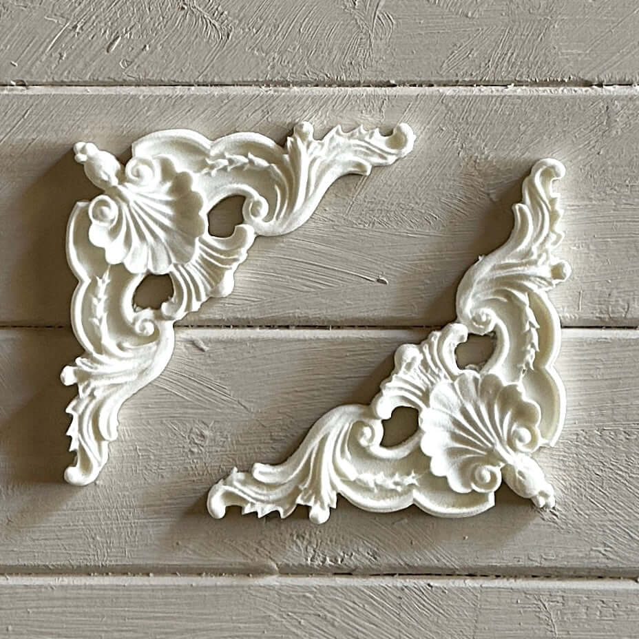 Corner 001 - Resin Applique for Furniture & Crafts