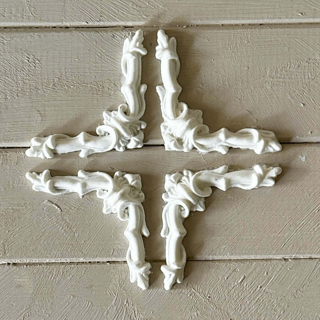 Corner 014 - Resin Applique for Furniture & Crafts