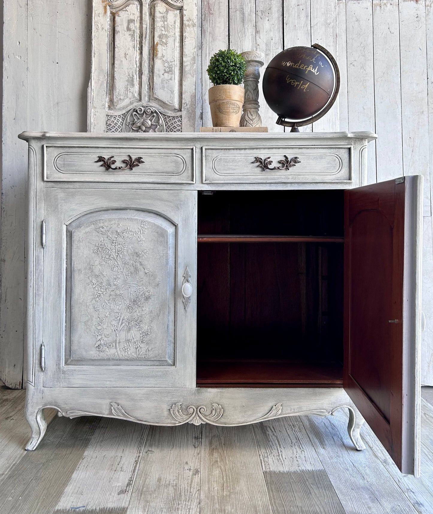 Versailles Carved Cabinet