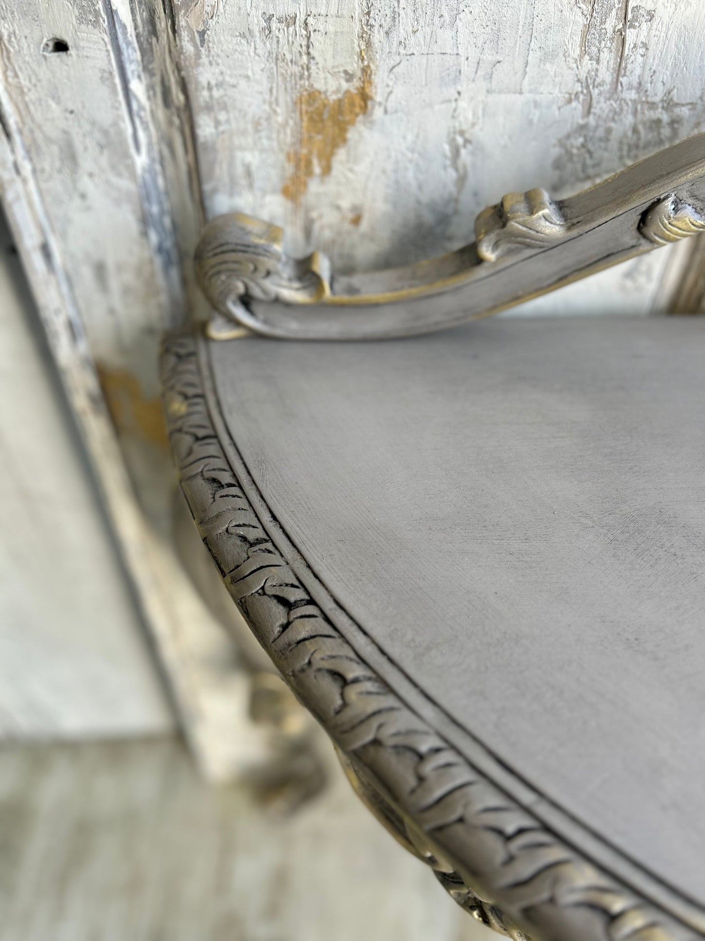 Sabrina Carved Console Table