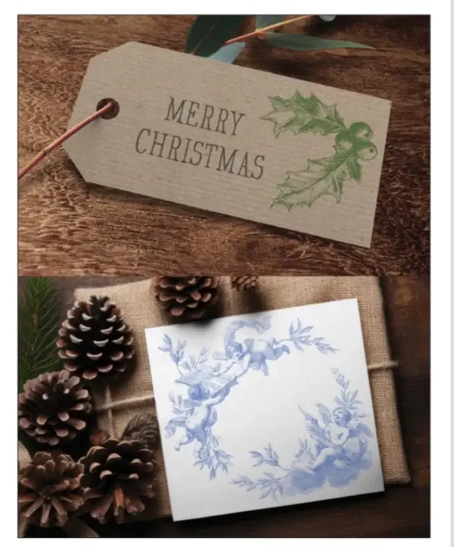 CLASSICAL CHRISTMAS 12×12 IOD DECOR STAMP™
