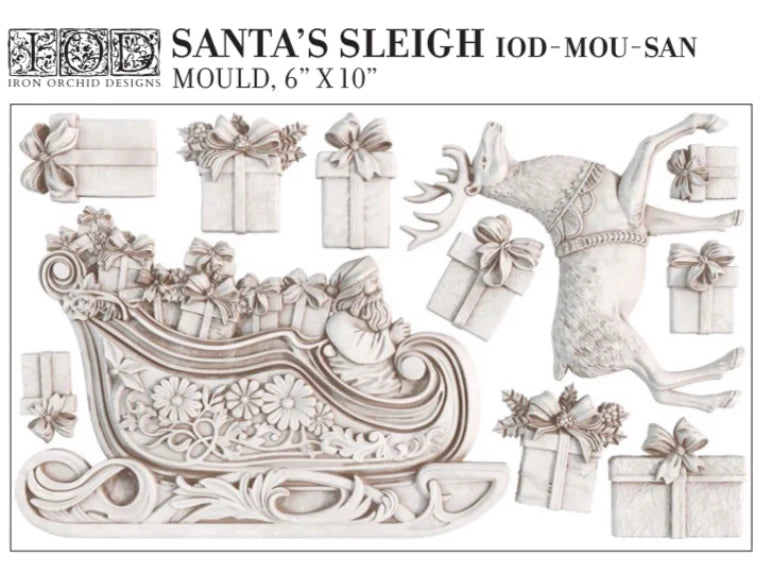 SANTA'S SLEIGH 6×10 DECOR MOULD™