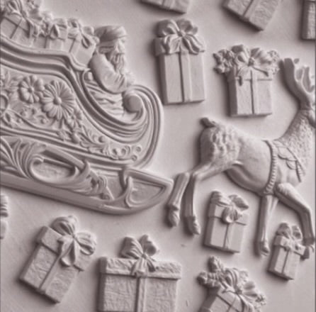 SANTA'S SLEIGH 6×10 DECOR MOULD™
