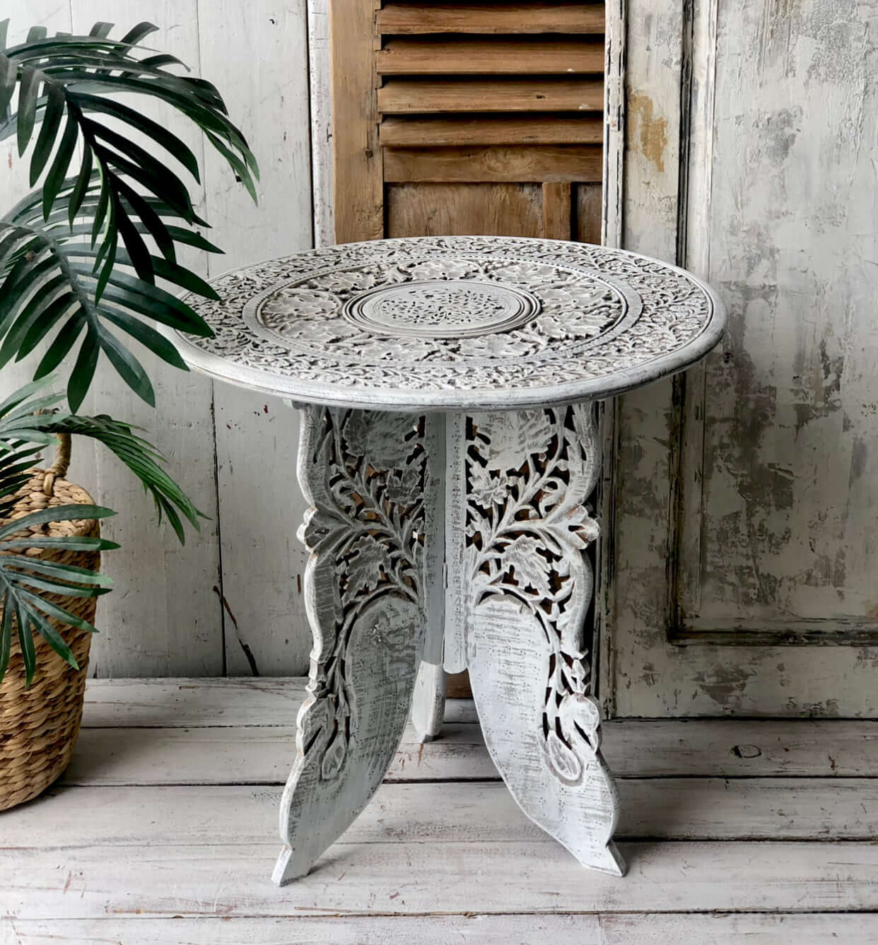 Boho Luxe Side Table