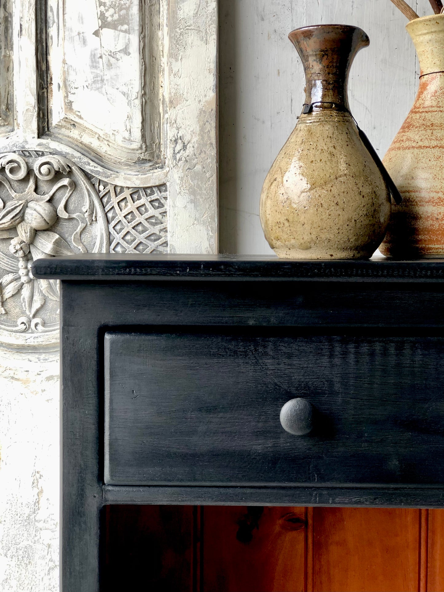 Athenian Black Petit Bookcase