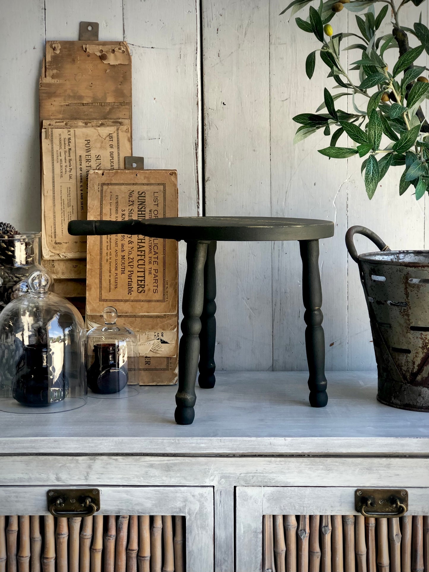 Petite Vintage Stool