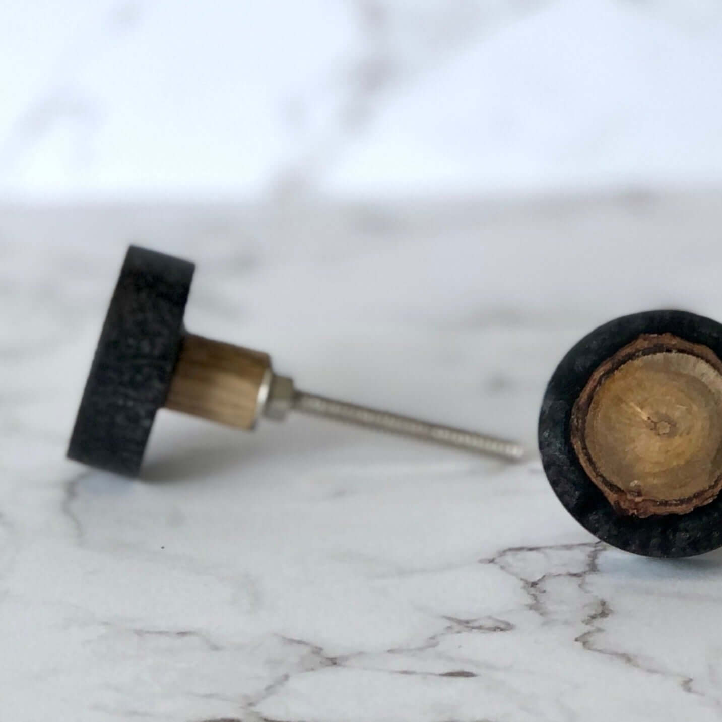 Midnight Oak Resin Knob