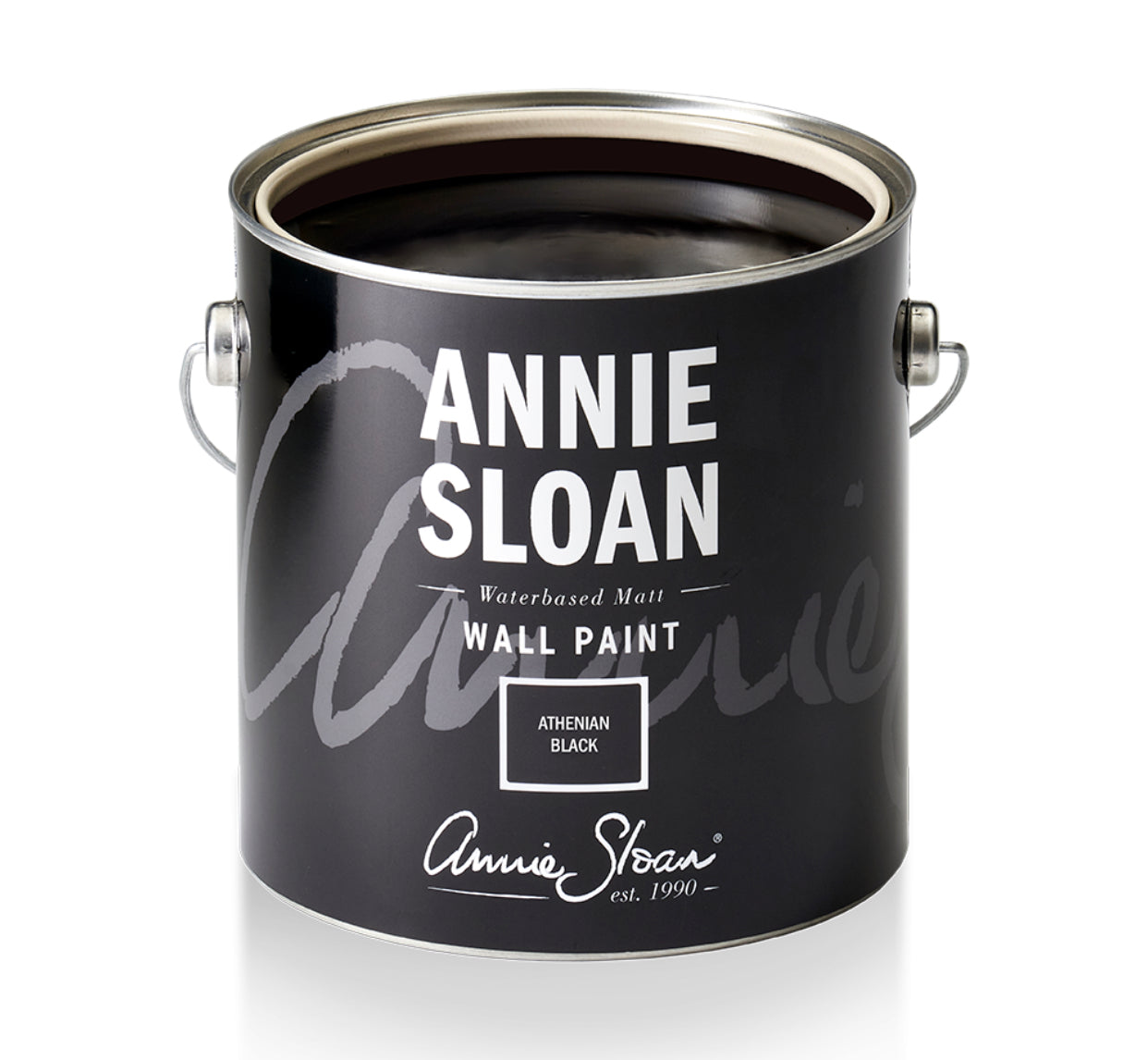 Annie Sloan Athenian Black Wall Paint