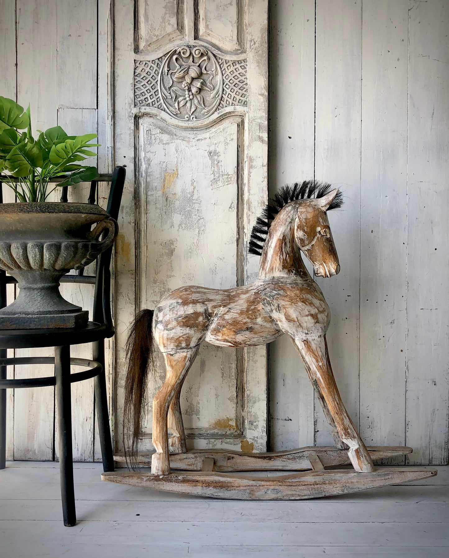 Vintage Style Rocking Horse
