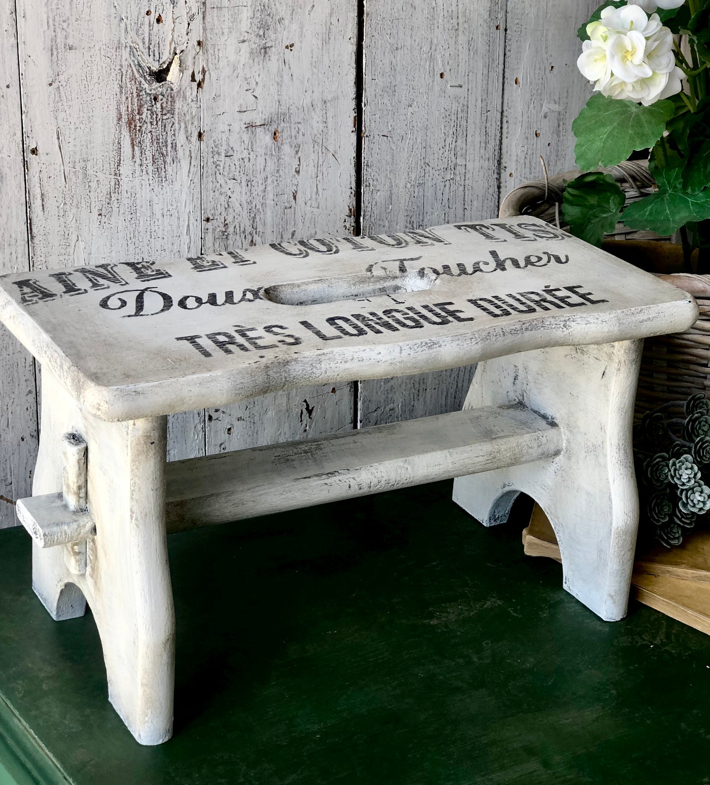 Potting Shed Step Stool