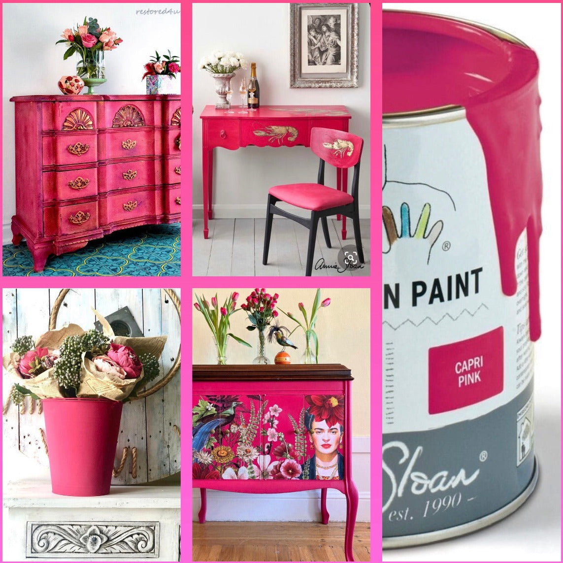 Pink Painted Furniture