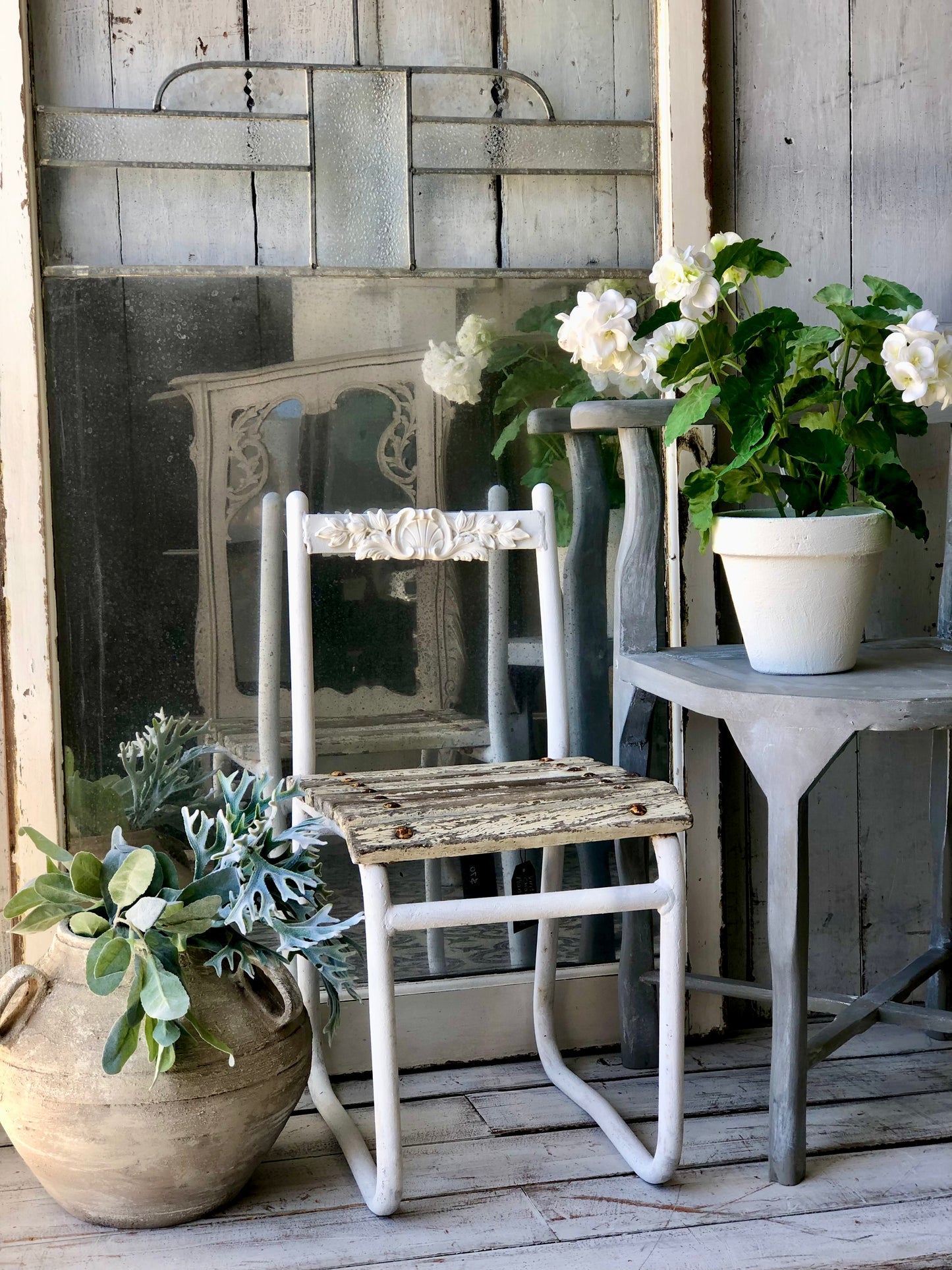 Vintage Chair/Plant Stand