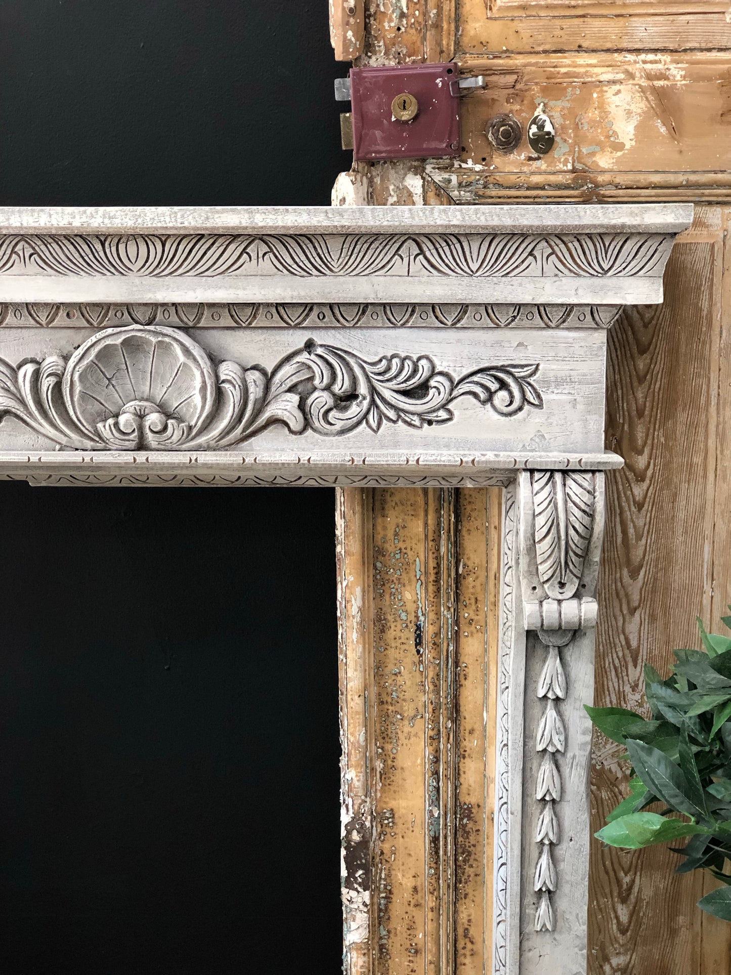 Hand Carved Fire Surround