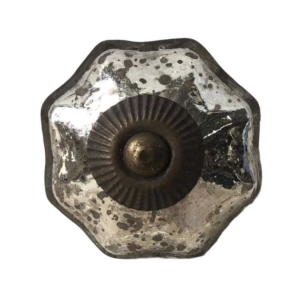 Vivienne Mercury Glass Door Knob