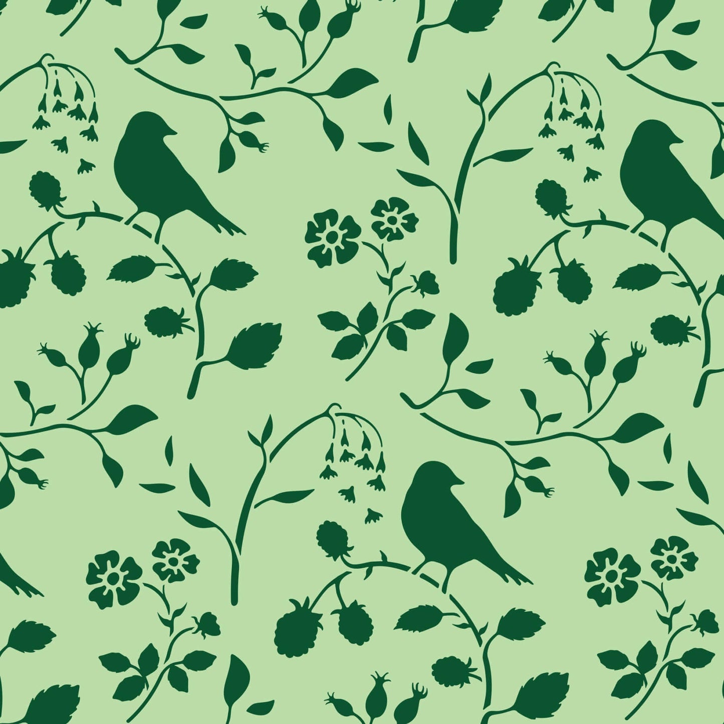 Countryside Bird Annie Sloan Stencil