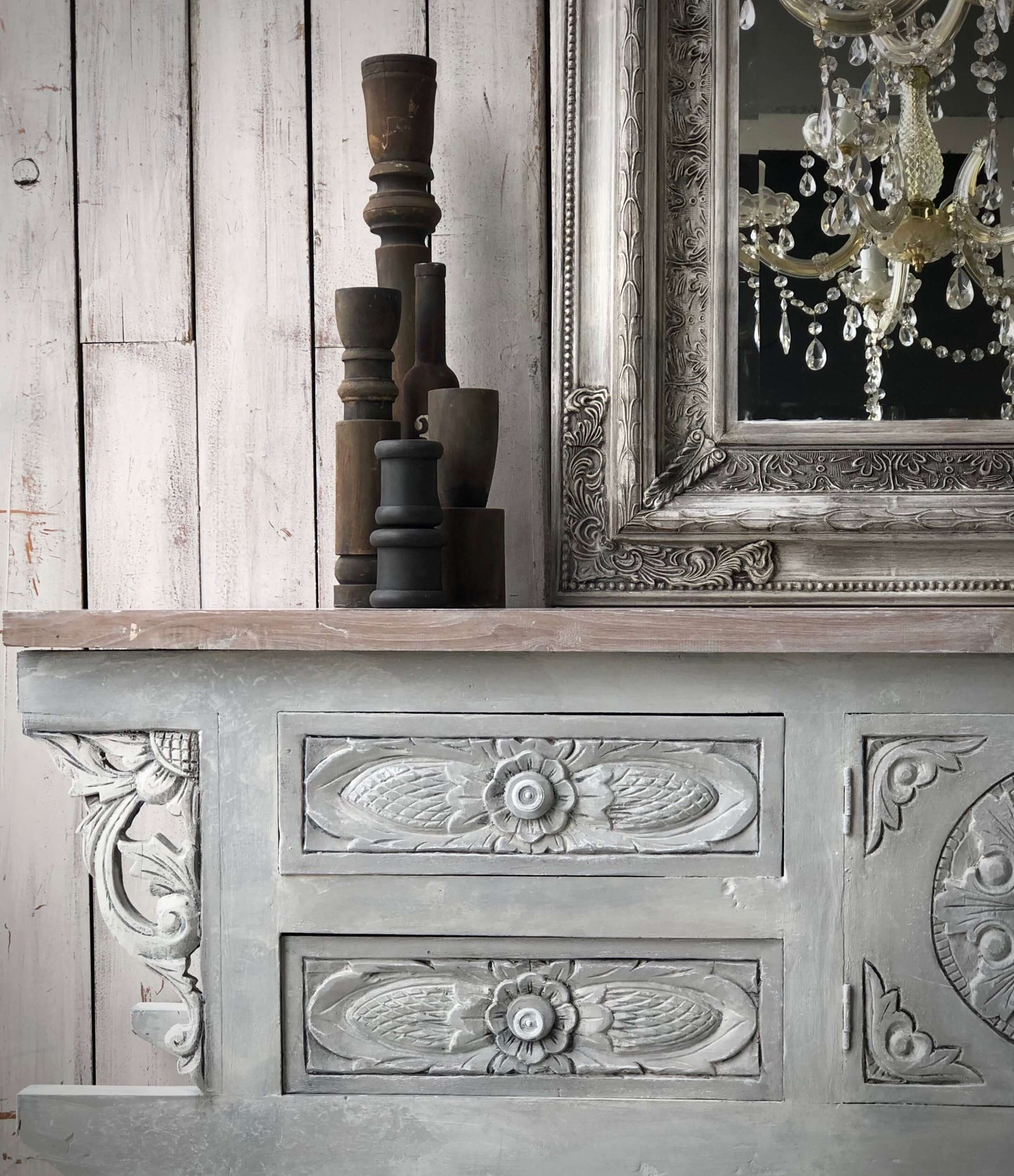Marseille Carved Cabinet