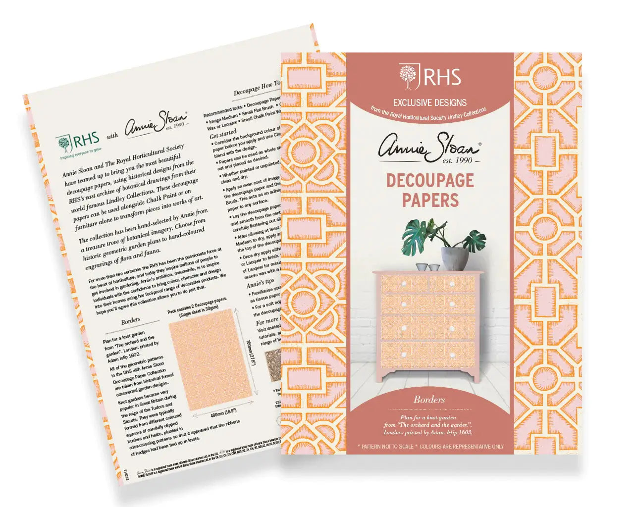 Borders - Annie Sloan RHS Decoupage Paper