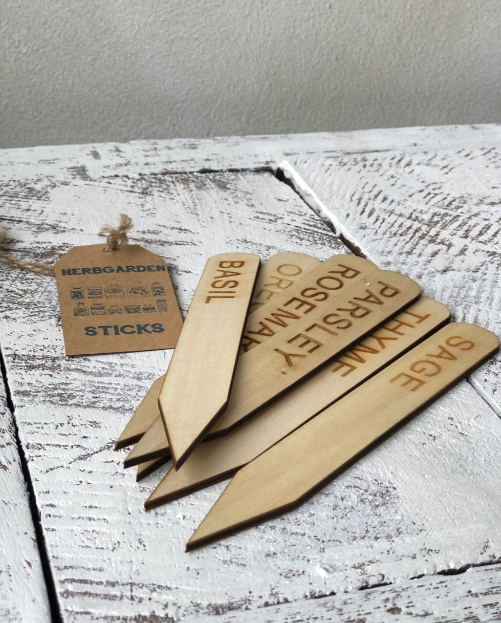 Herb Garden Sticks