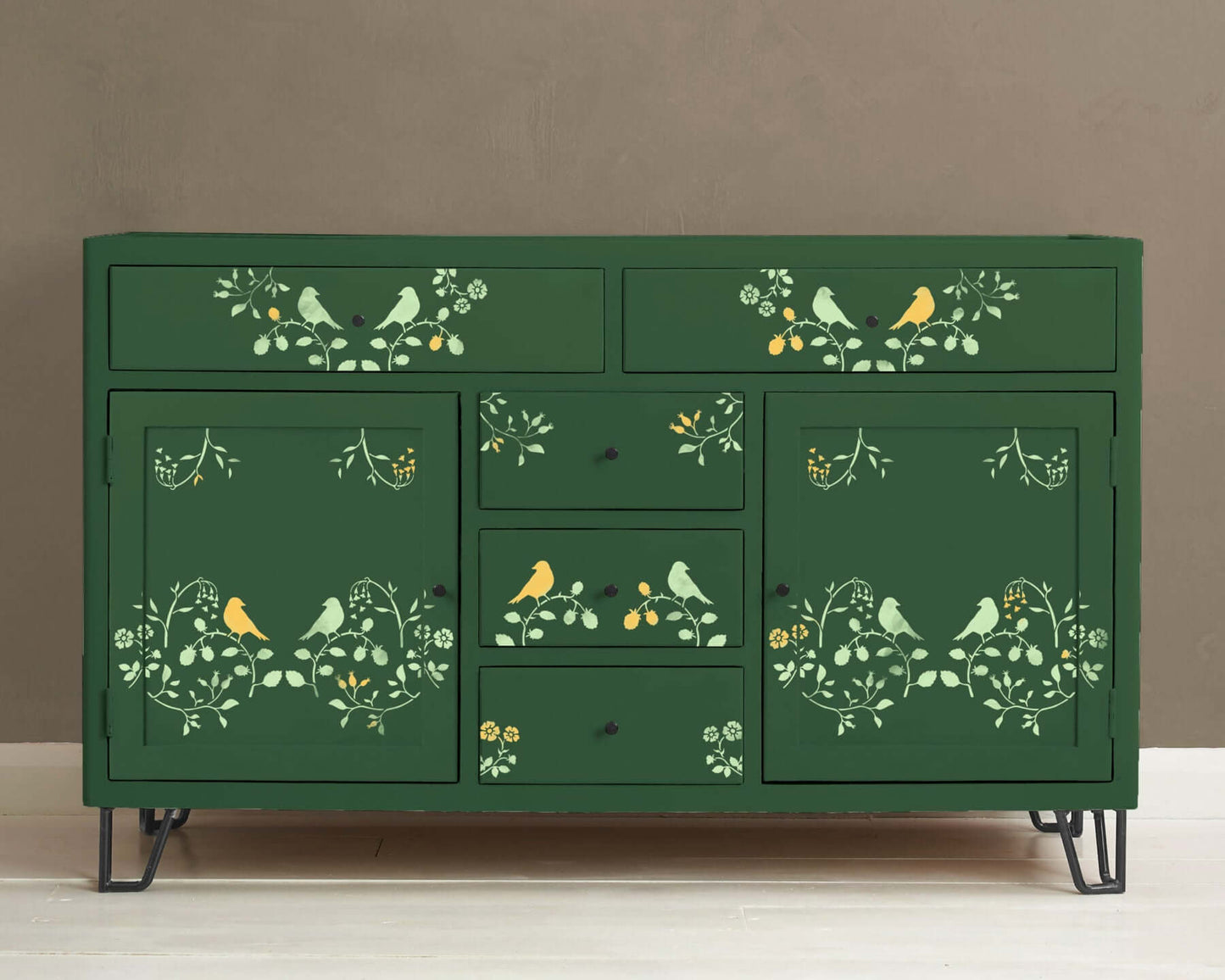 Countryside Bird Annie Sloan Stencil
