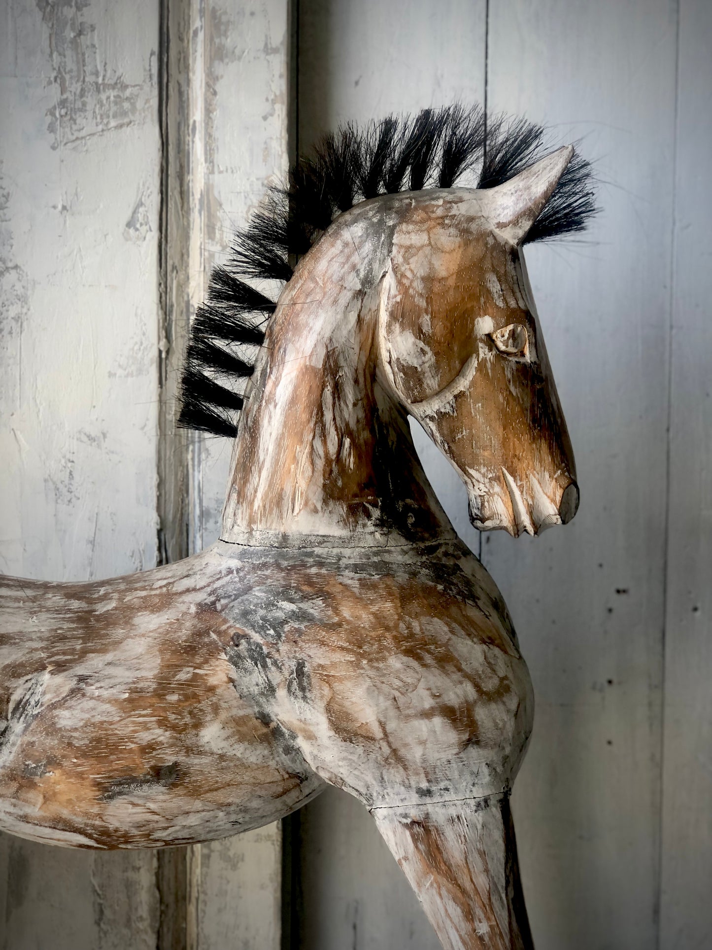 Vintage Style Rocking Horse