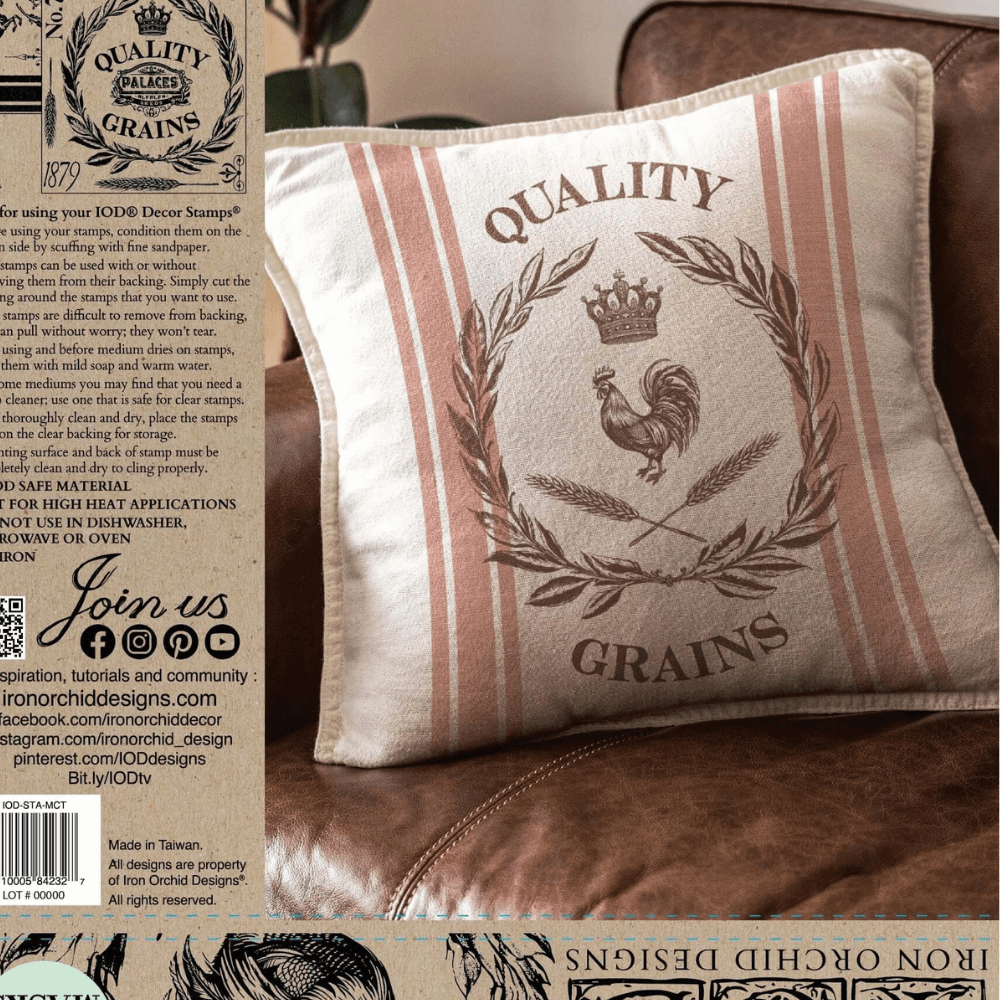 Mercantile – 12 x 12 IOD Decor Stamp™