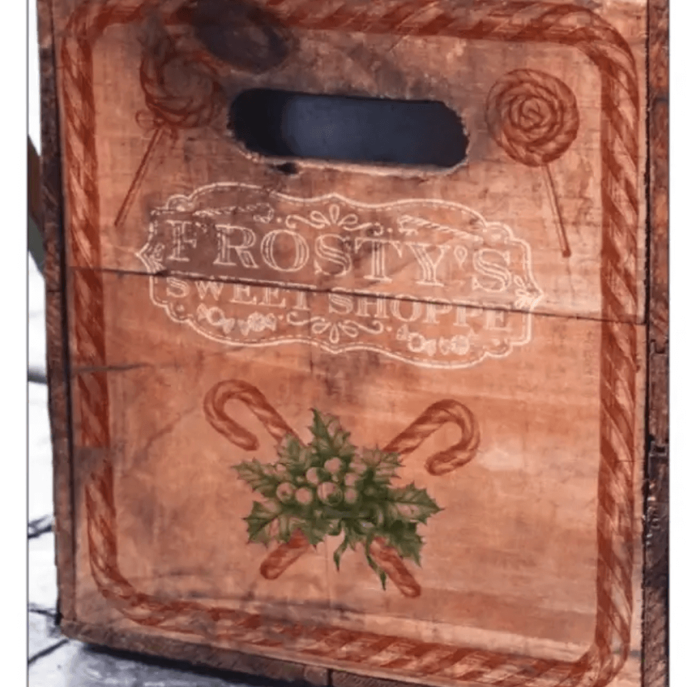 Frosty’s Sweet Shoppe – 12 x 12 IOD Decor Stamp™