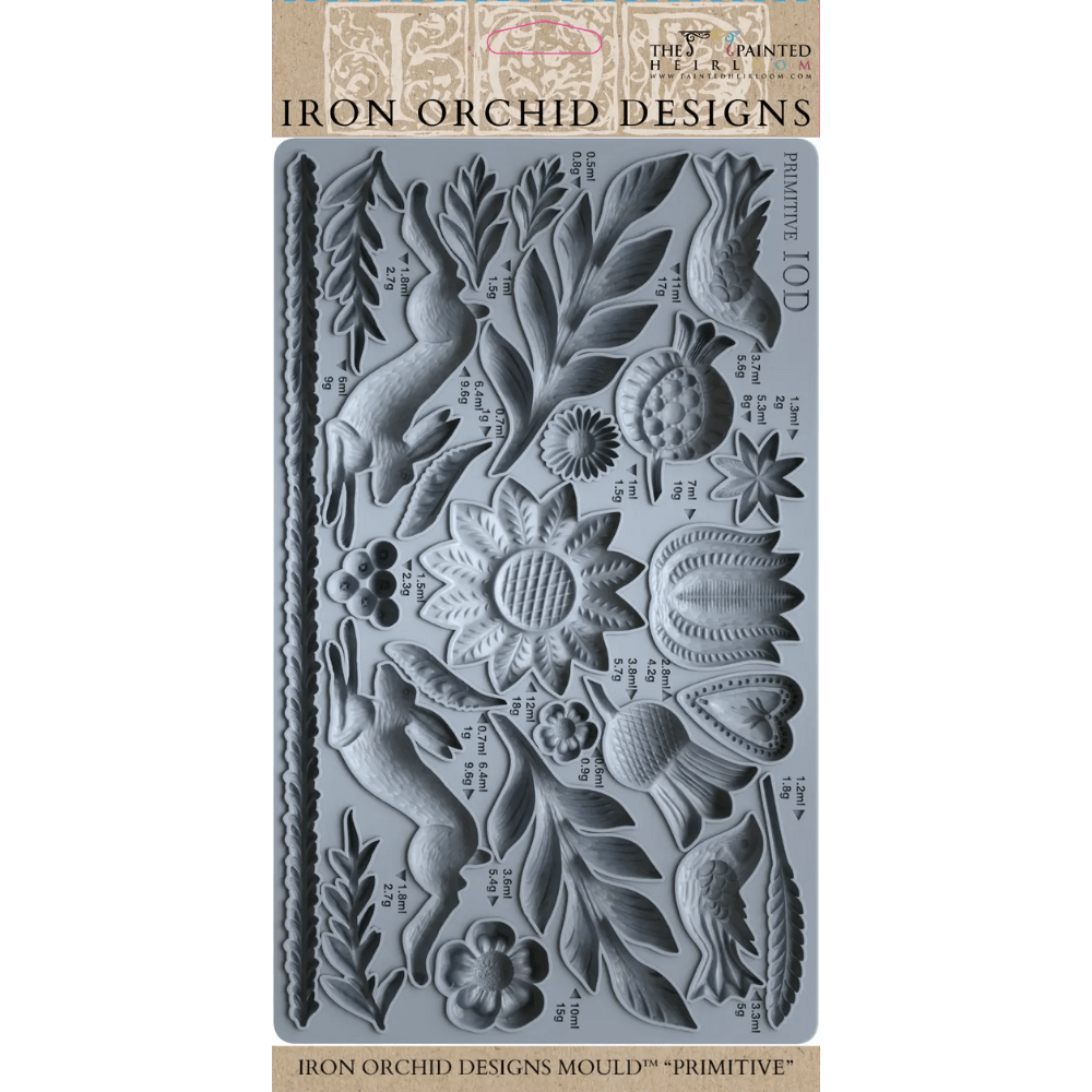 IOD Primitive Decor Mould™ 6 X 10