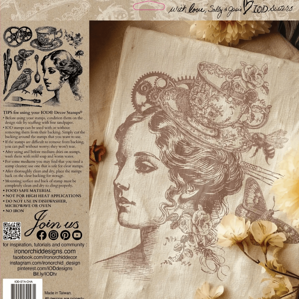 Charlotte – 12 x 12 IOD Decor Stamp™